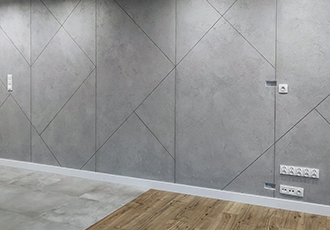 Sierpleisters en decoratieve afwerking